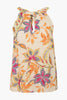 Adele Top in Stitched Flower