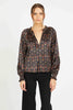 Vickie Top in Giraffe Bouquet