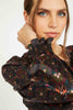 Vickie Top in Giraffe Bouquet