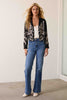 Ezra Reversible Blazer in Zebra Fern