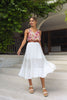Cora Top in Kaleidoscope Bloom