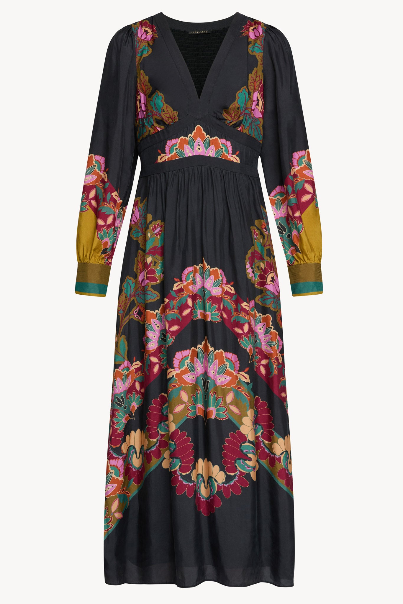 Perle Dress in Lacquer Bush Lily