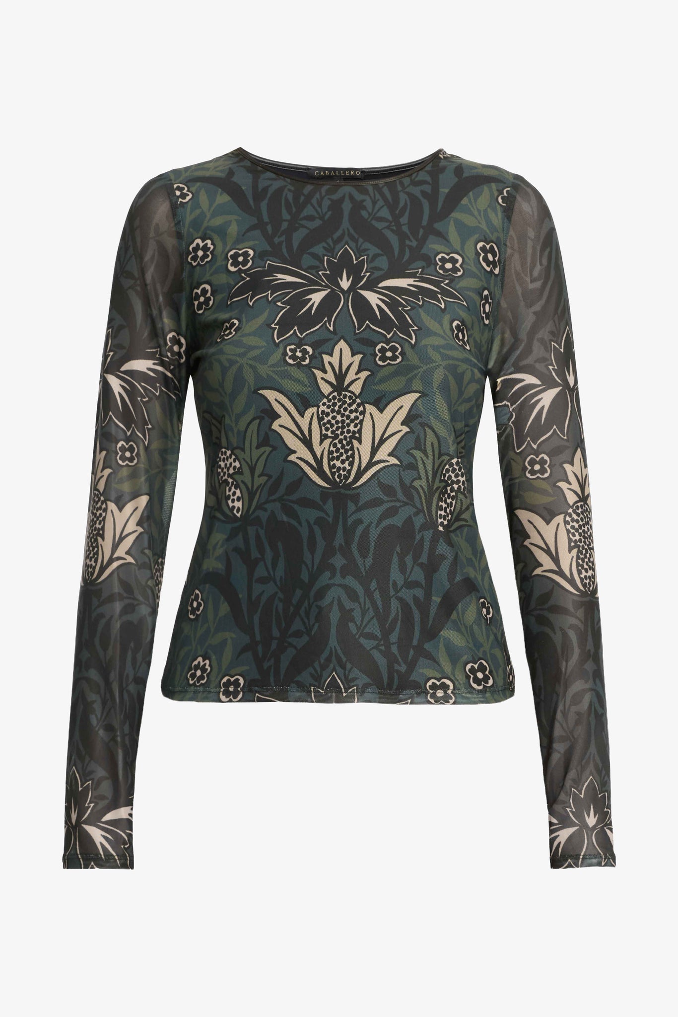 Cos Top in Safari Garden Moonless Night