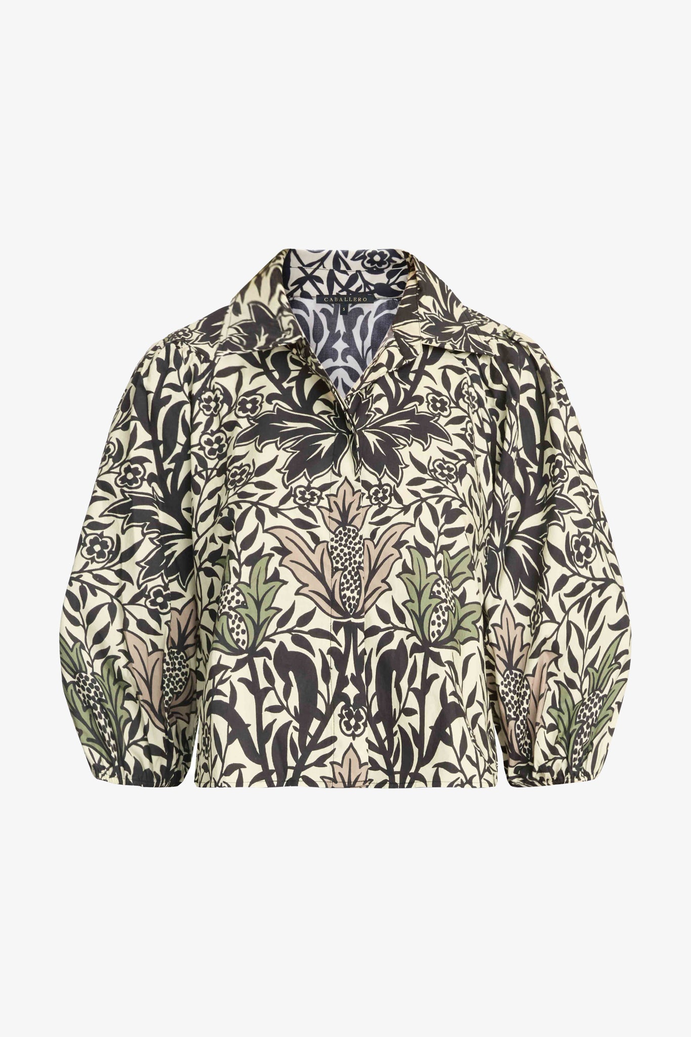 Juliette Top in Safari Garden Morning