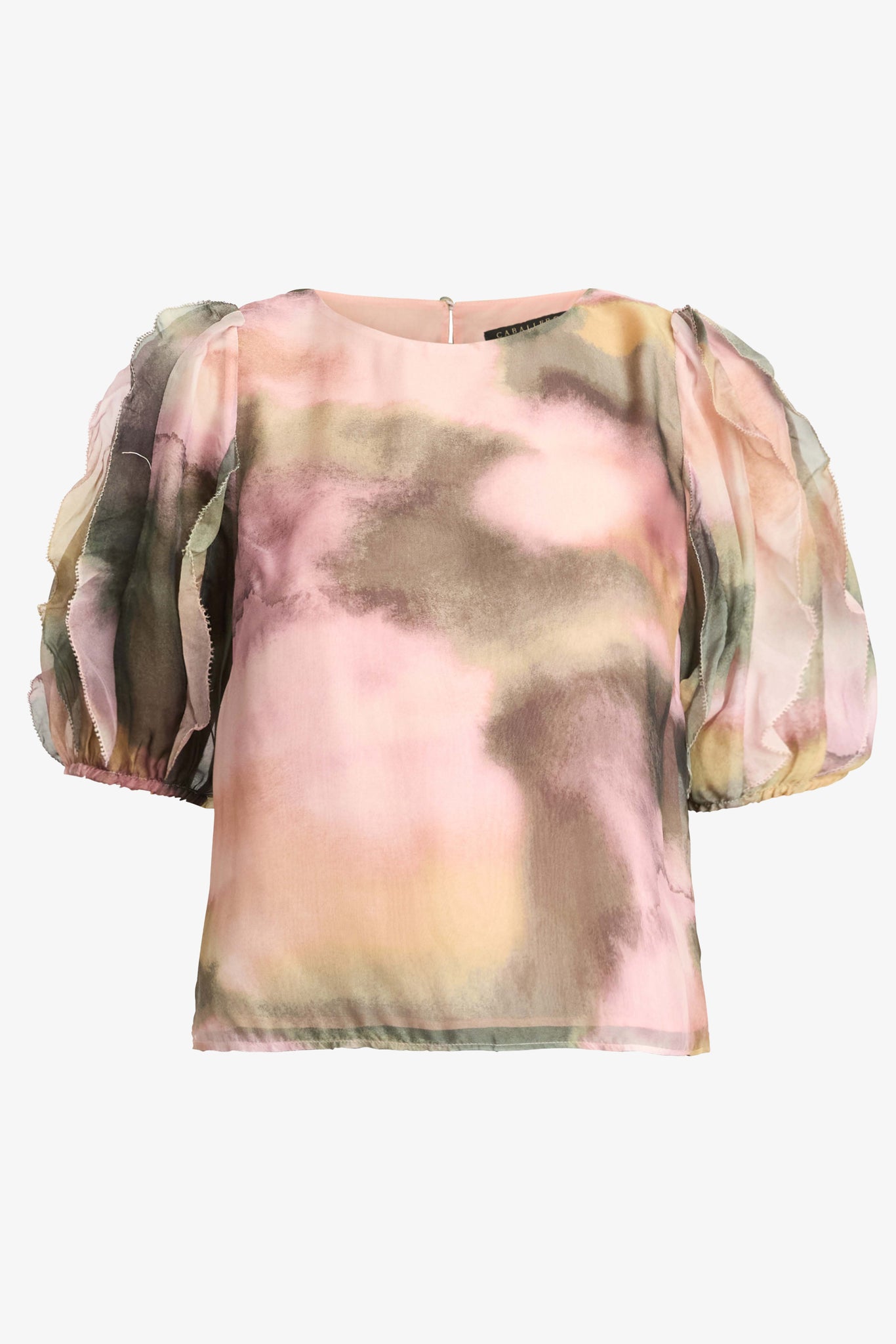 Stellen Top in Rose Grass Haze