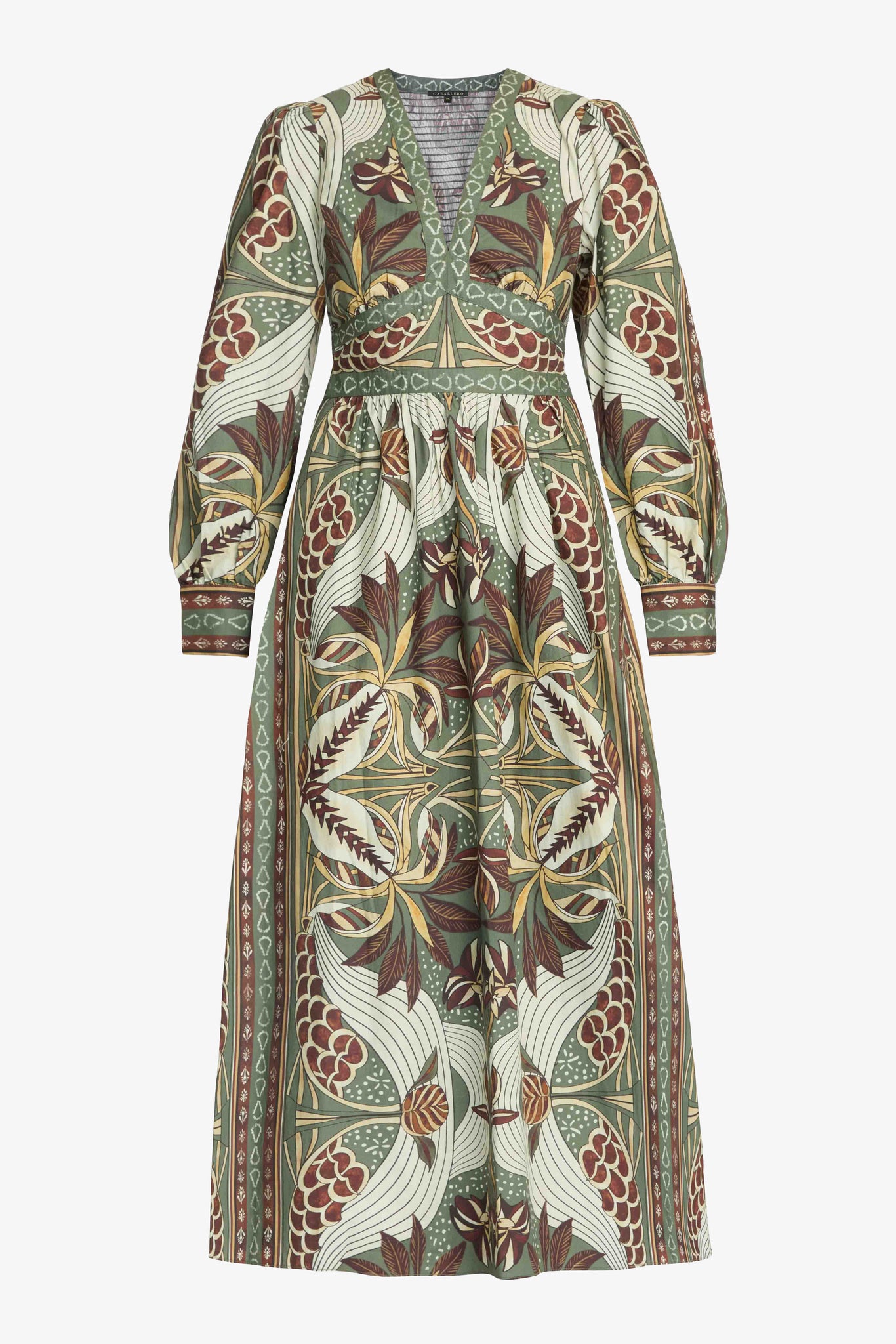 Perle Dress in Vintage Tapestry