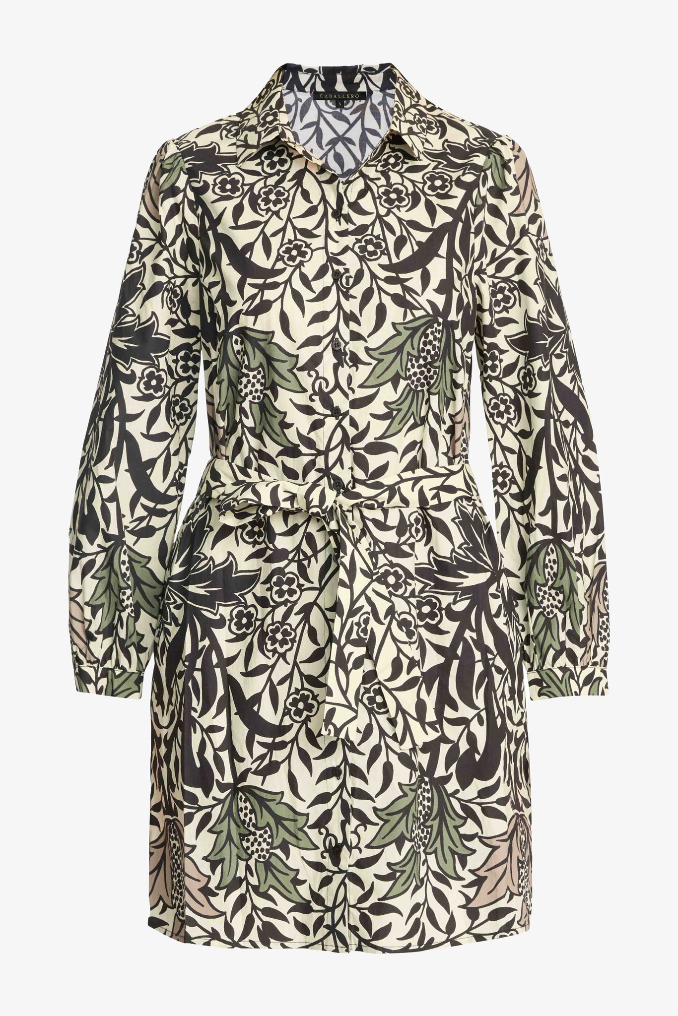 Roan Dress in Safari Garden Morning
