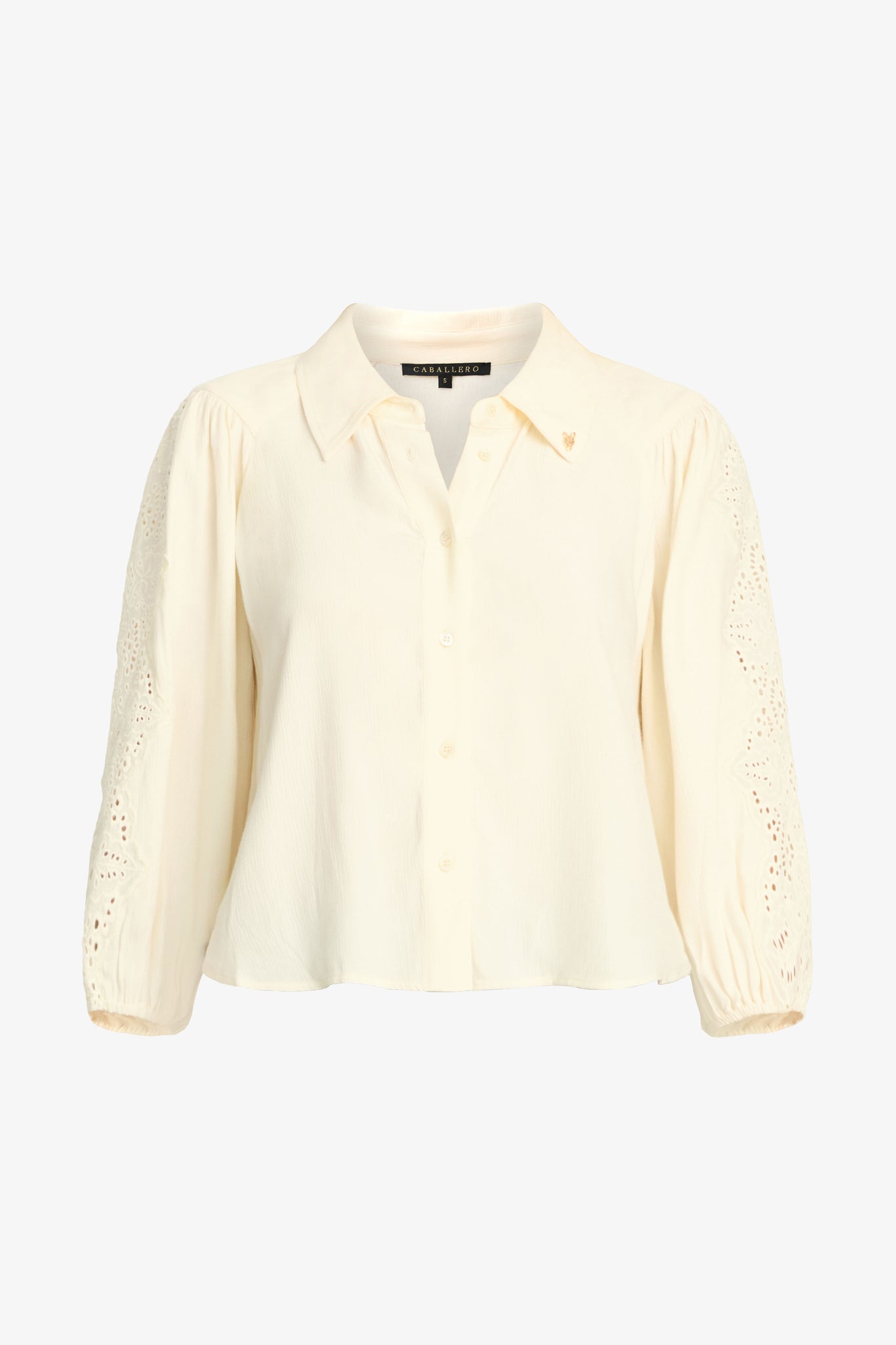 Carri Blouse in Ivory