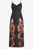 Donna Dress in Crouching Cheetah Black