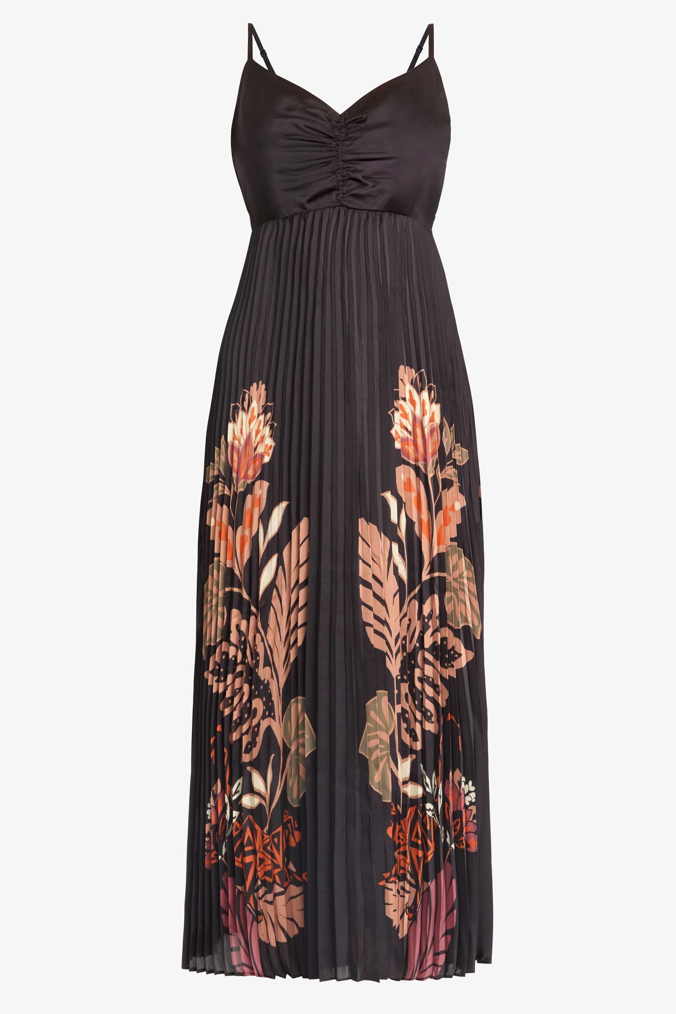 Donna Dress in Crouching Cheetah Black