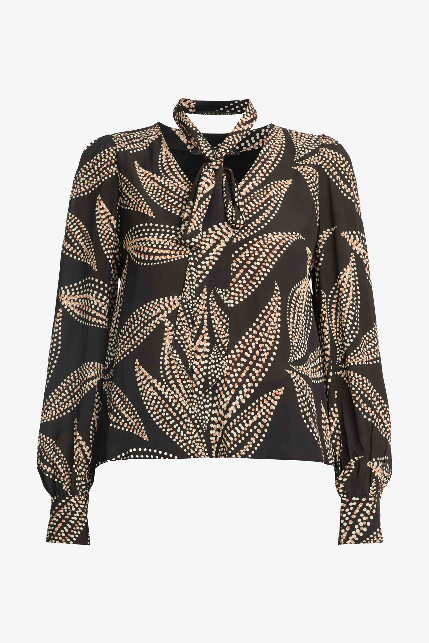 Mak Top in Star Dust Leaf