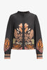 Riley Top in Crouching Cheetah Black