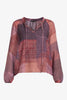 Sophie Top in Dusky Geo
