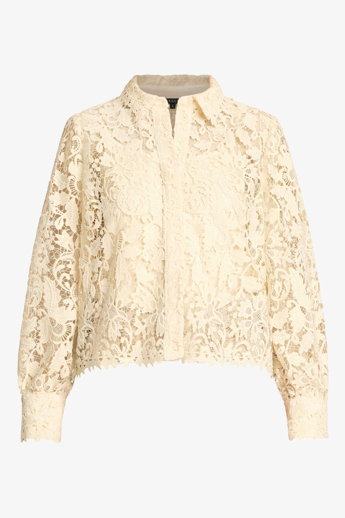 Emmie Top in Ivory Lace
