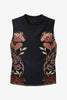 Naf Top in Crouching Cheetah Black