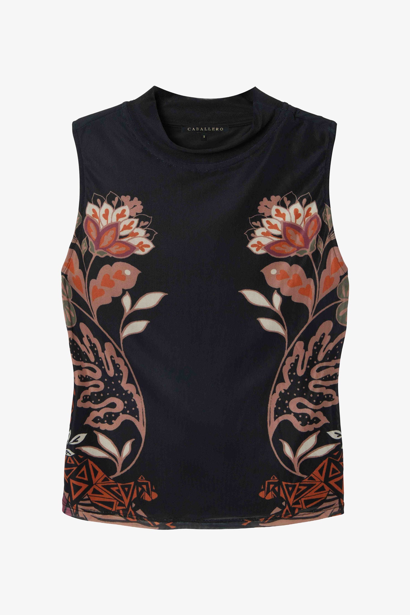 Naf Top in Crouching Cheetah Black