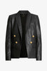 Kindra Jacket in Black Vegan Leather