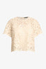 Carmen Top in Natural Lace