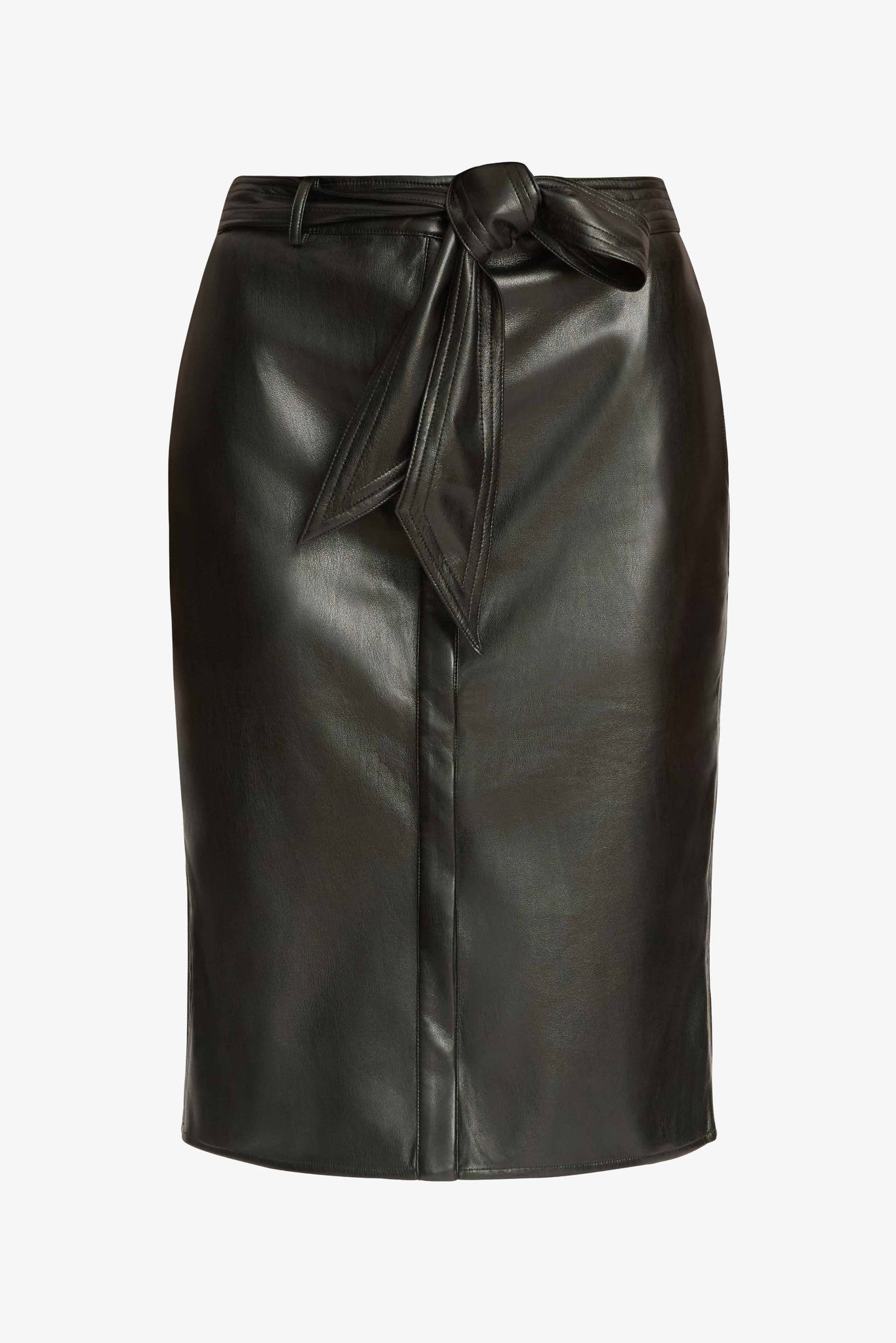 Sora Skirt in Black Vegan Leather