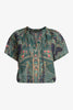 Zola Top in Patchwork Flower
