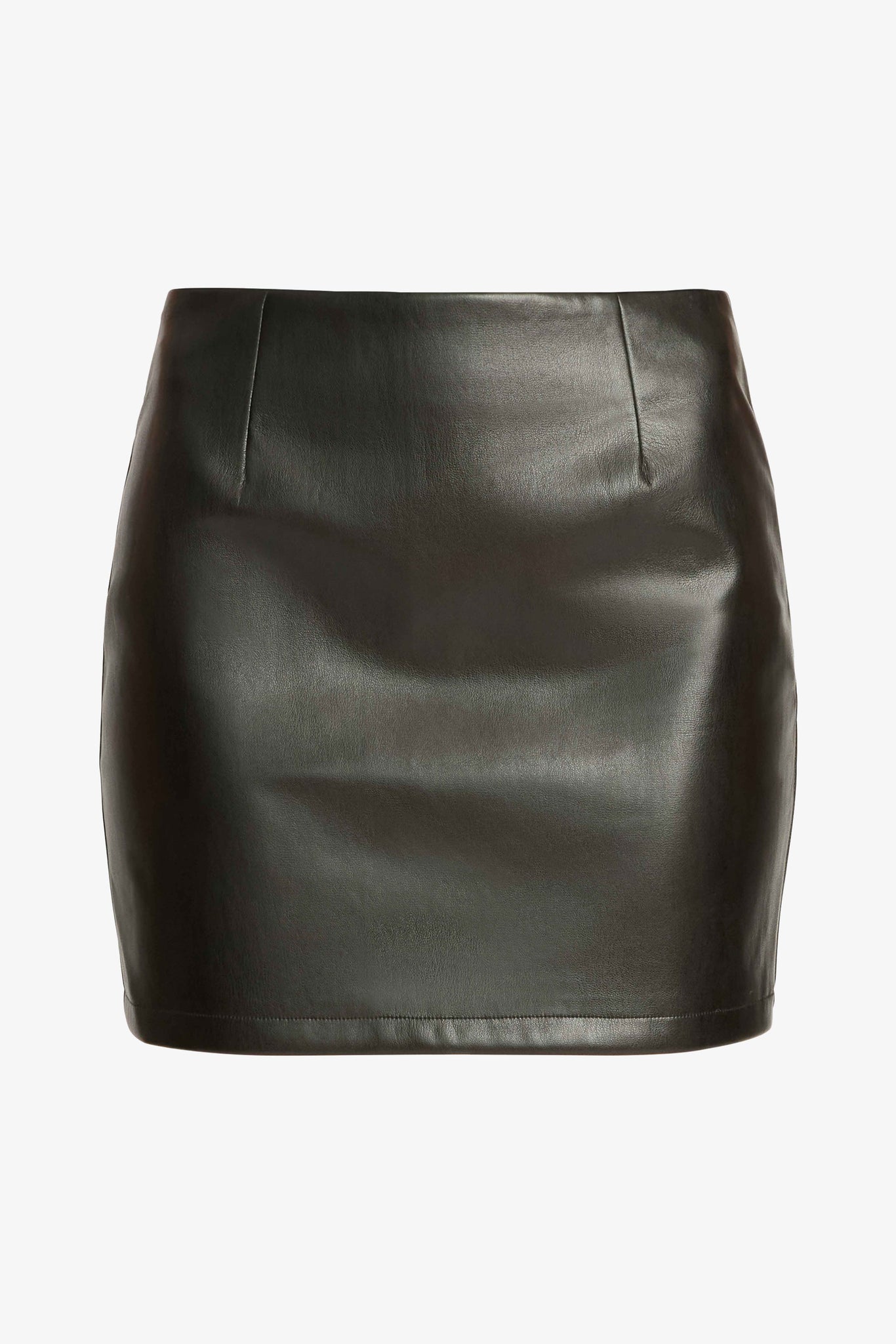 Ruti Skirt in Black Vegan Leather