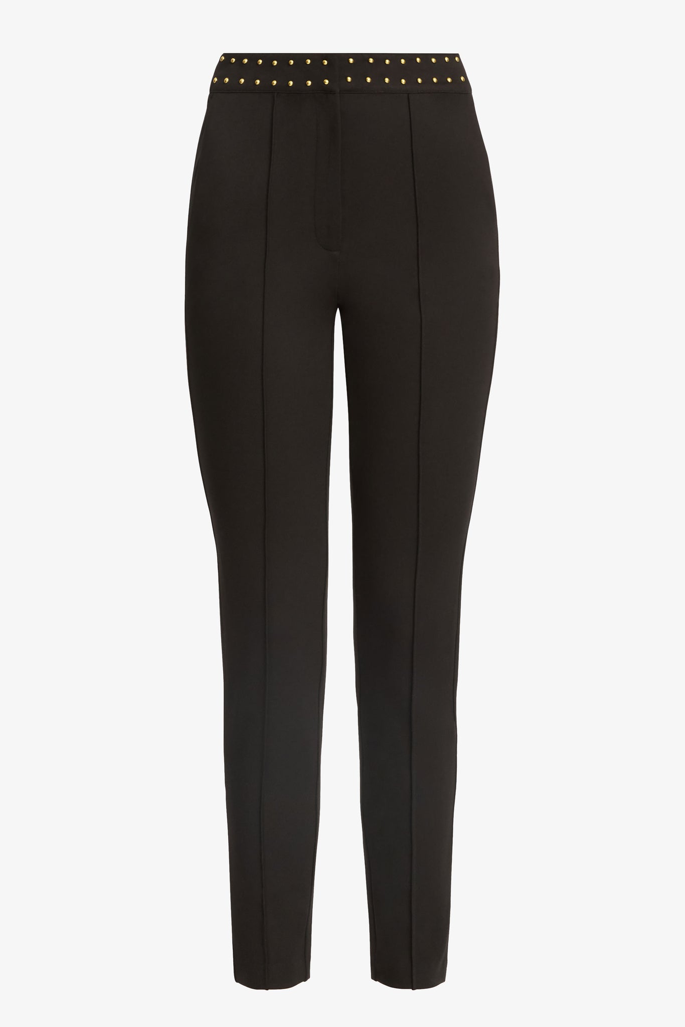 Ngala Pant in Black with Gold Studs