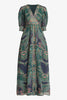 Aneta Dress in Patchwork Flower