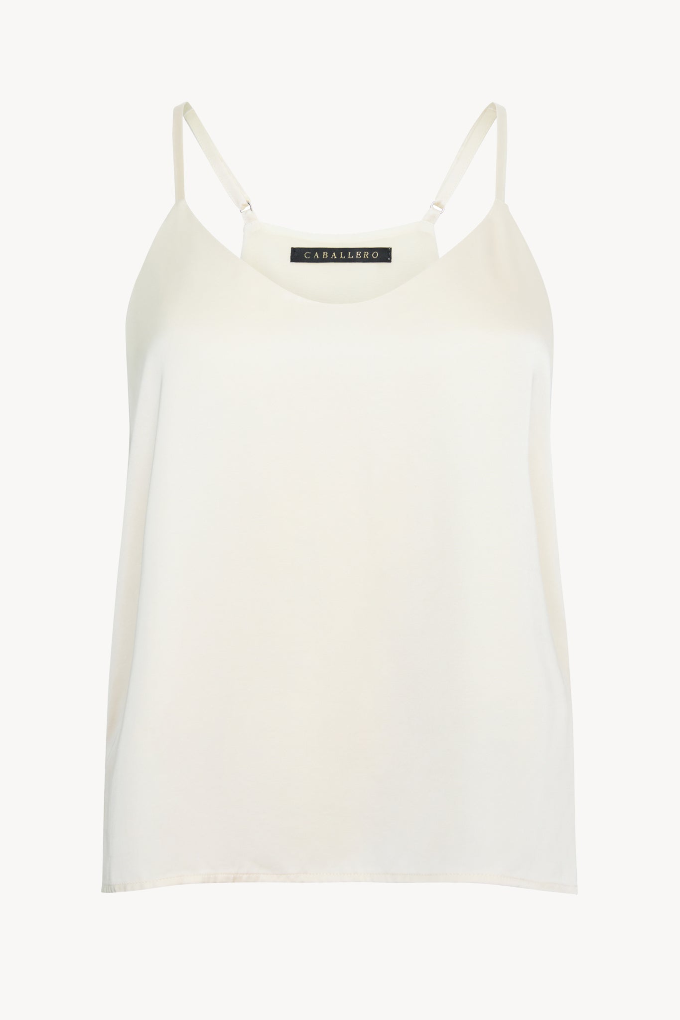 Perla Tank in Antique White