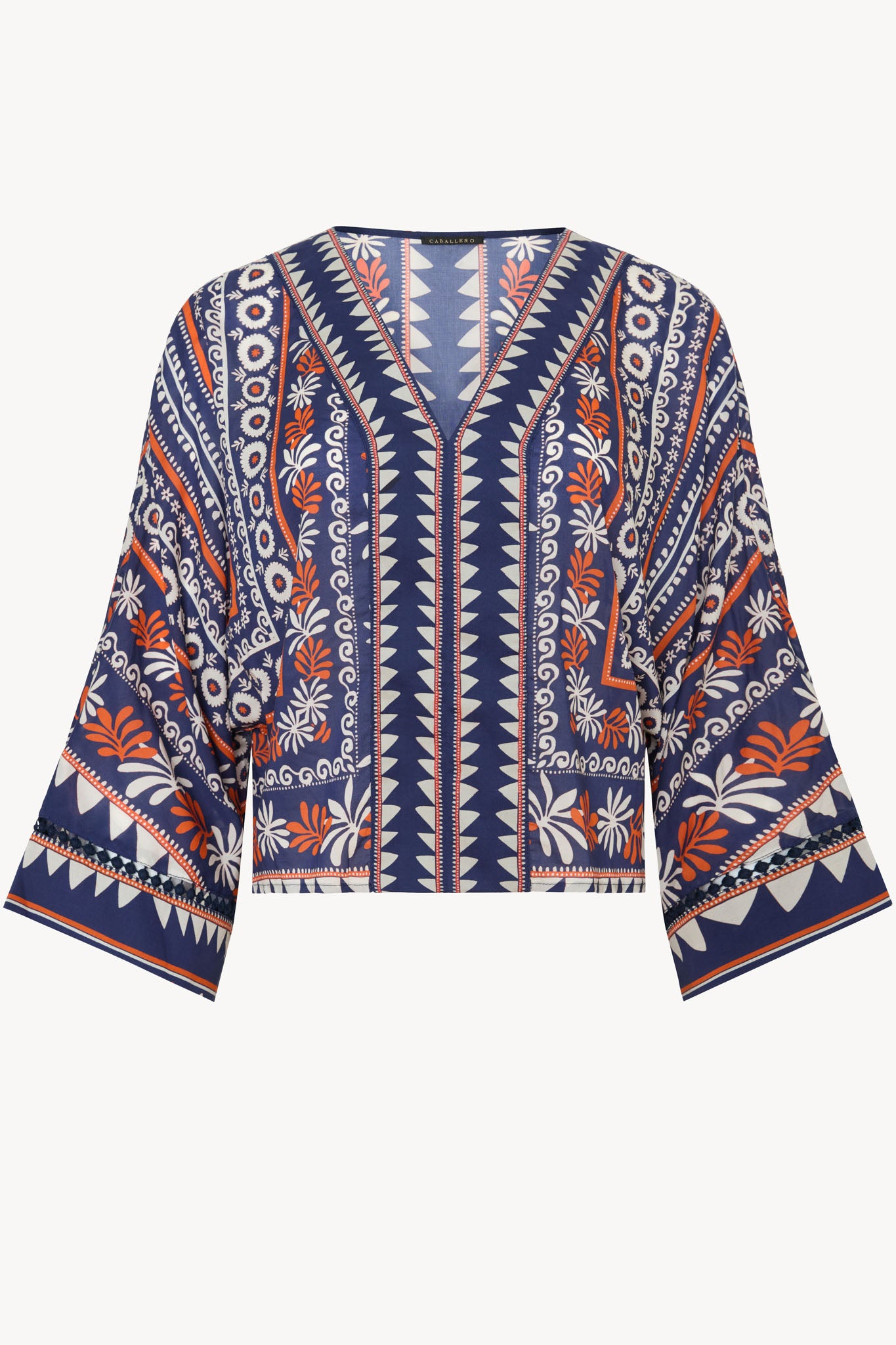 Mandolin Top in Vintage Daisy