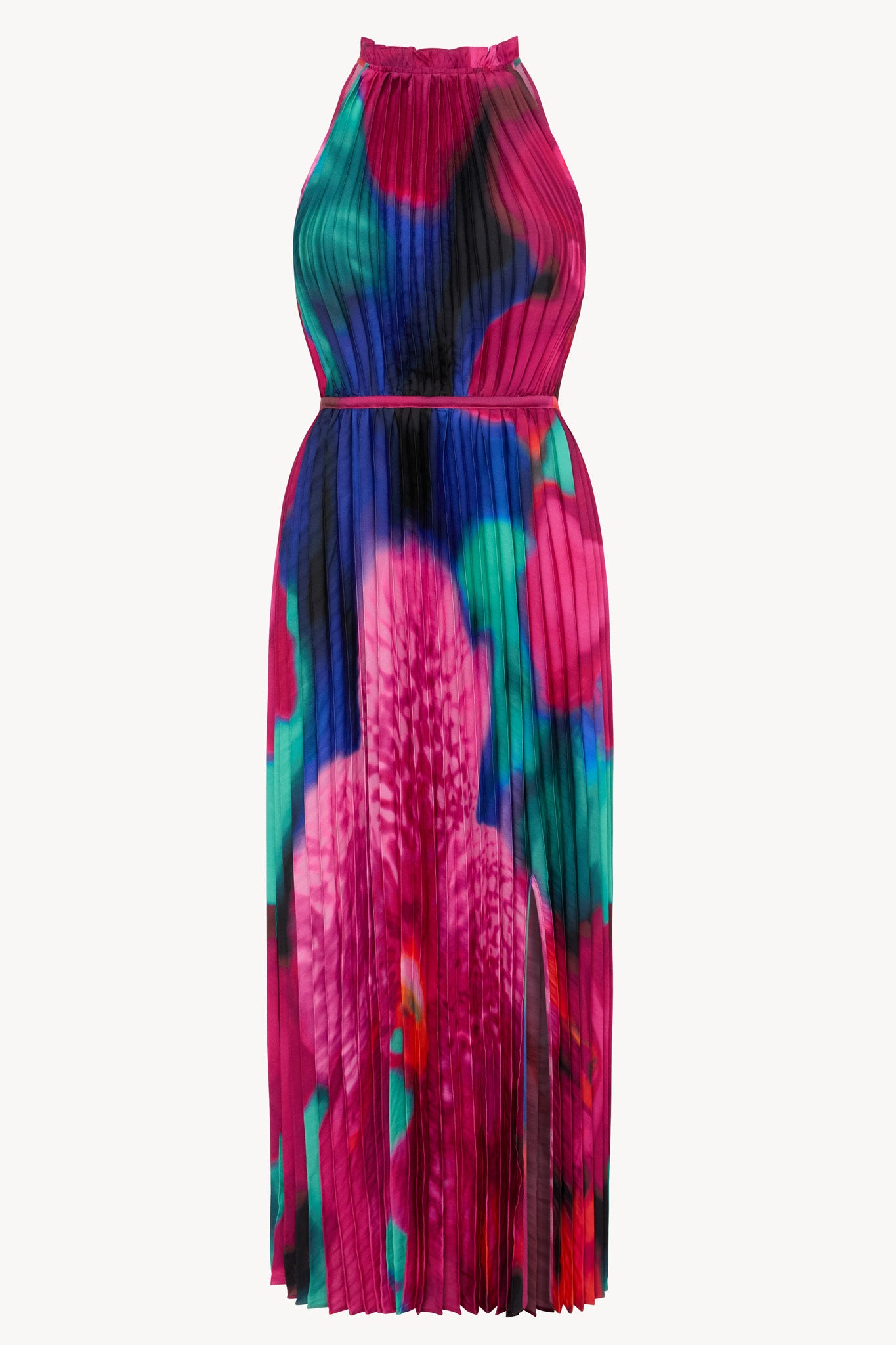 Jayce Dress in Blur Iris Bloom