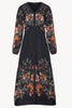Molly Dress in Leopard Peony