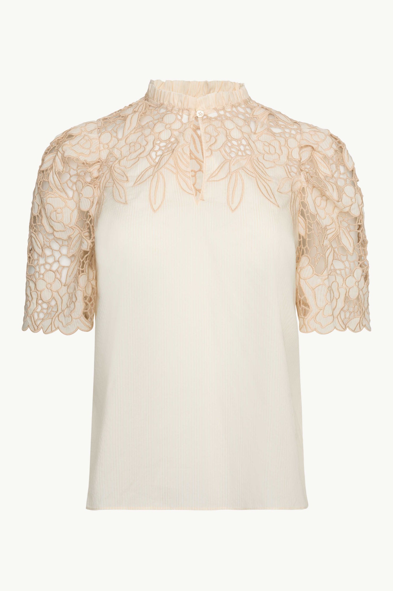 Elaine Reversible Top in Cream