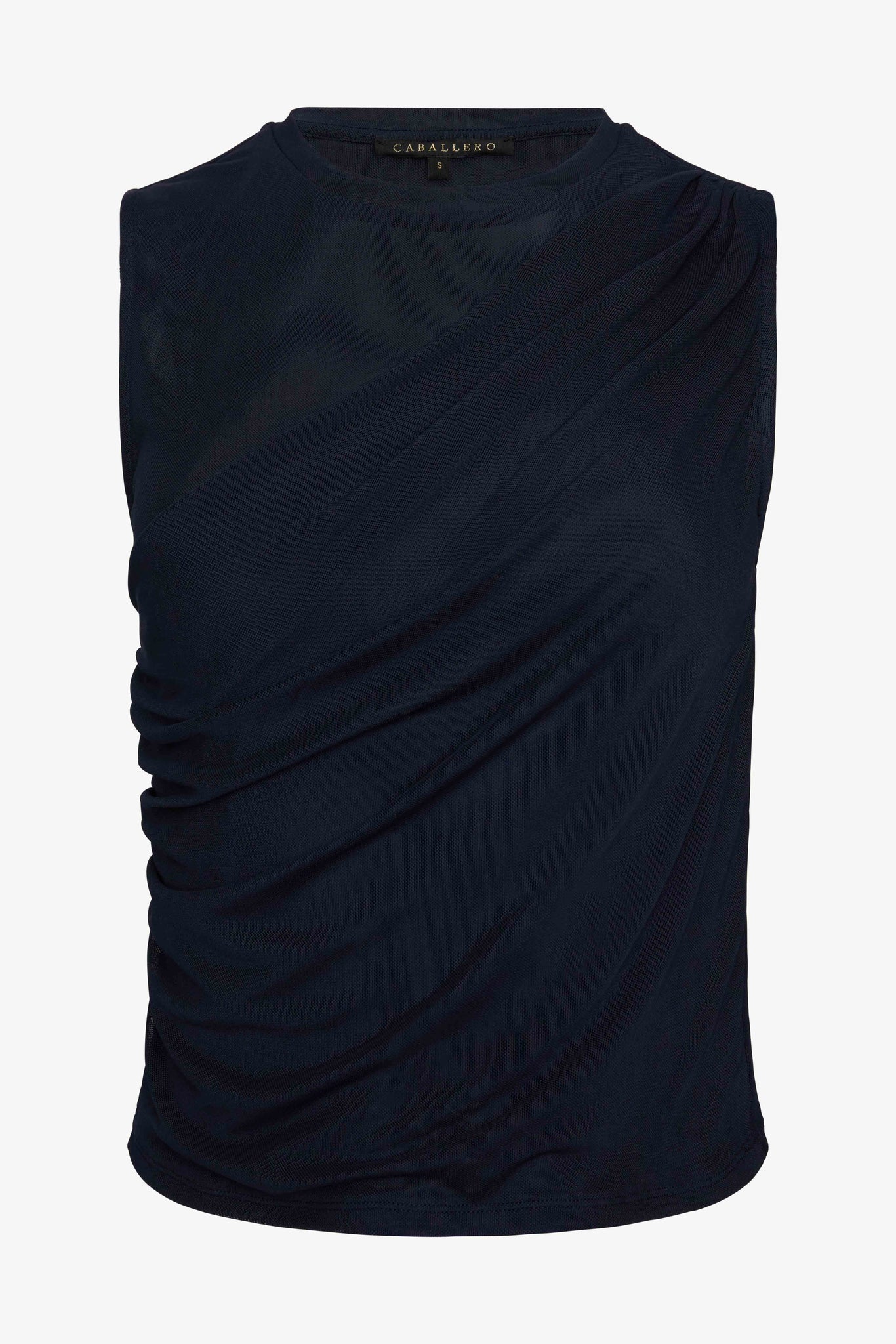 Devi Top in Navy