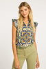 Filippa Wildcat Tapestry Top