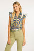 Filippa Wildcat Tapestry Top
