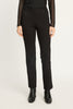 Santi Pant in Black Ponte with Vegan Leather Trim
