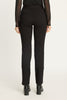 Santi Pant in Black Ponte with Vegan Leather Trim