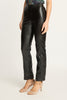 Santi Pant in Black Vegan Leather