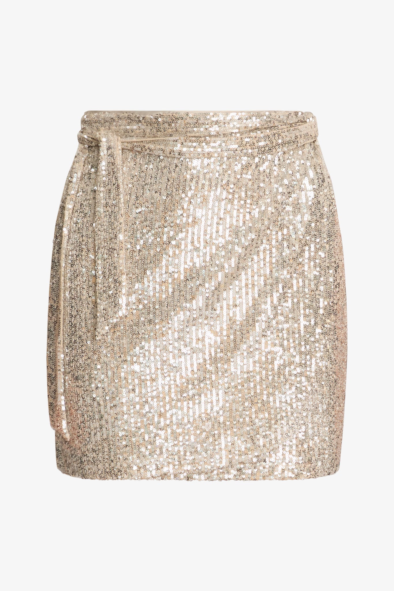 Ashtyn Skirt in Champagne Sequin