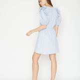 Cloe Blue and White Stripe Dress FINAL SALE