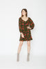Elena Dress in Neon Garden