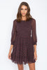 Ana Dress in Peacock Geo