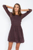 Ana Dress in Peacock Geo