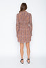 Nickie Dress in Multi Grain Line